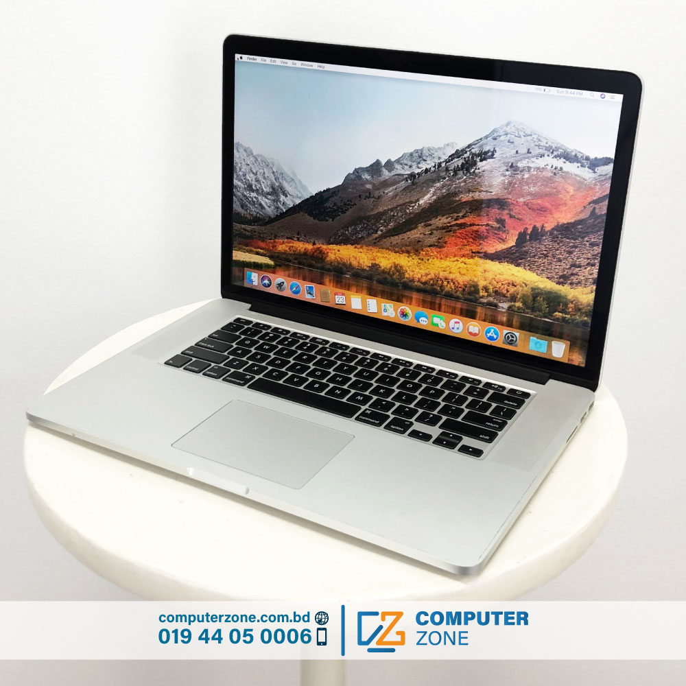 Apple MacBook Pro A1398 (15-inch, 2015), Intel Core i7, 16GB RAM, 512GB SSD, FHD Retina Display