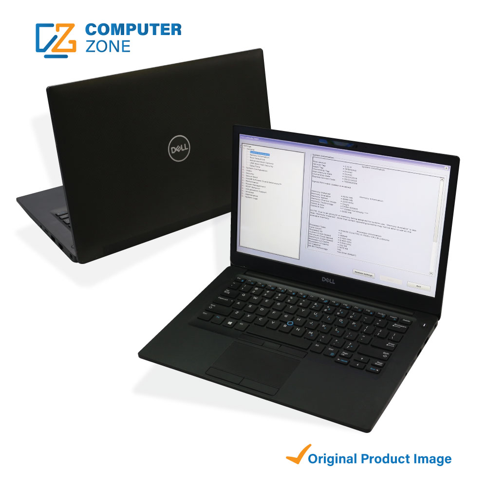 Dell Latitude 7490, 7th Gen Core i5 Processor, 8GB RAM, 256GB SSD, 14âŗ FHD Touch Screen Display