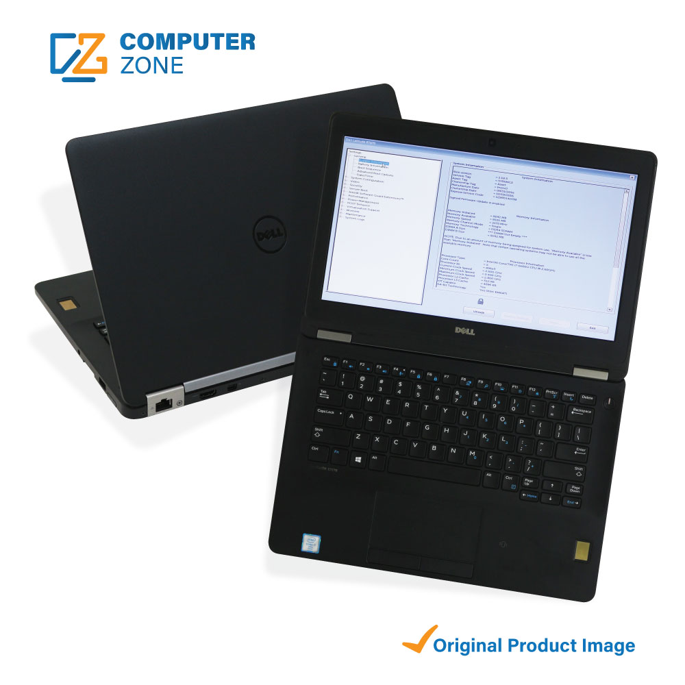 Dell Latitude E7270, 6th Gen Core i7 Processor, 8GB RAM, 256GB SSD, 12.5″ Display