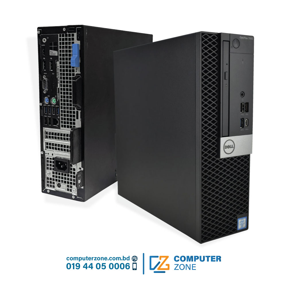 Dell OptiPlex 7050 SFF Small Form Factor PC, 7th Gen Core i5 Processor, 8GB RAM, 256GB SSD
