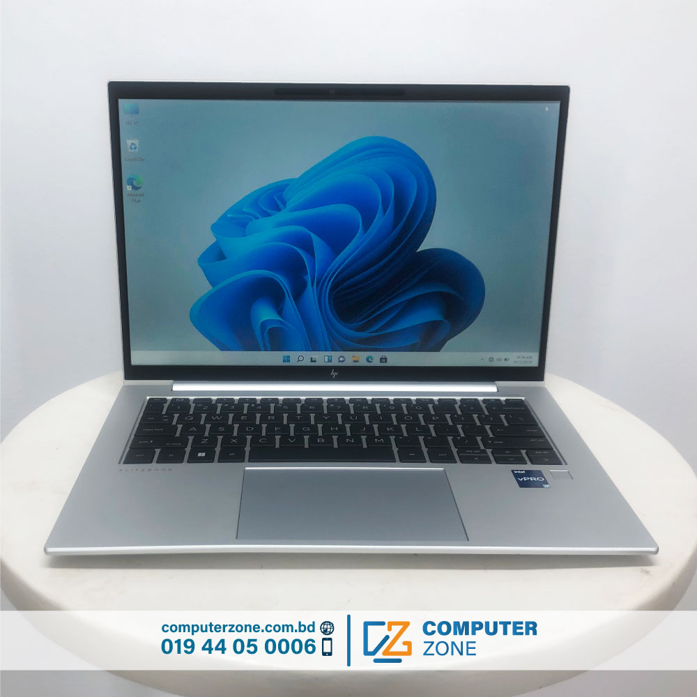 HP EliteBook 840 G9, 12th Gen Core i7 Processor, 16GB RAM, 512GB SSD, 14 Inch WUXGA Display