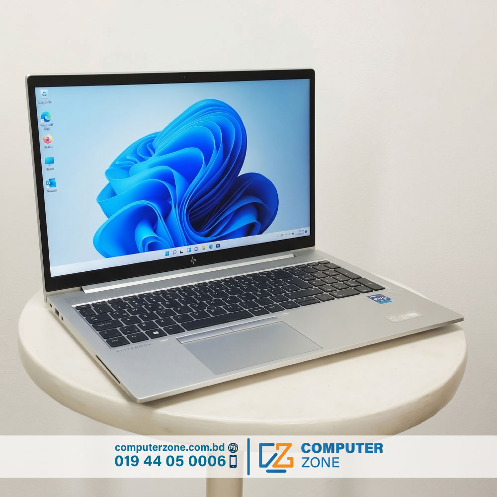 HP EliteBook 850 G8, 11th Gen Core i5 Processor, 16GB RAM, 256GB SSD, 15.6 Inch FHD Display