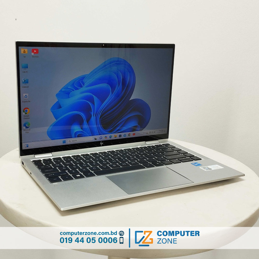 HP EliteBook X360 1040 G8, 11th Gen Core i5 Processor, 16GB RAM, 256GB SSD, 14 Inch FHD Display