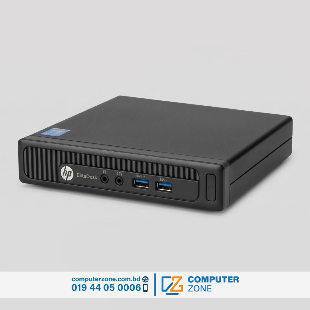 HP EliteDesk 600 G1 Desktop Mini, 4th Gen Core i3 Processor, 8GB DDR3 RAM, 128GB SSD Storage Mini Desktop