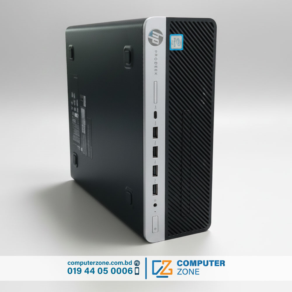 HP ProDesk 600 G3 SFF Desktop PC, 6th Gen Core i5 Processor, 8GB DDR4 RAM, 256GB SSD Storage