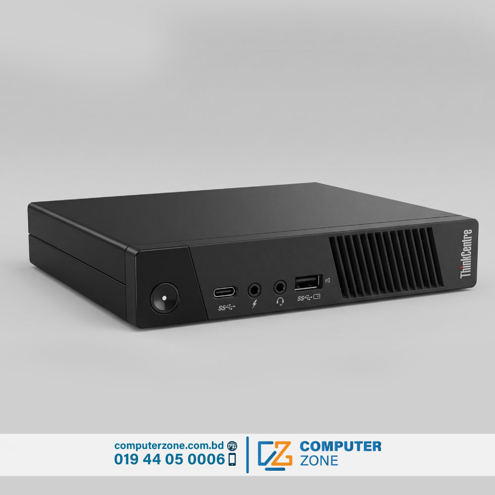 Lenovo ThinkCentre M93p Tiny, 4th Gen Core i3 Processor, 8GB DDR3 RAM, 128GB SSD Storage Mini Desktop