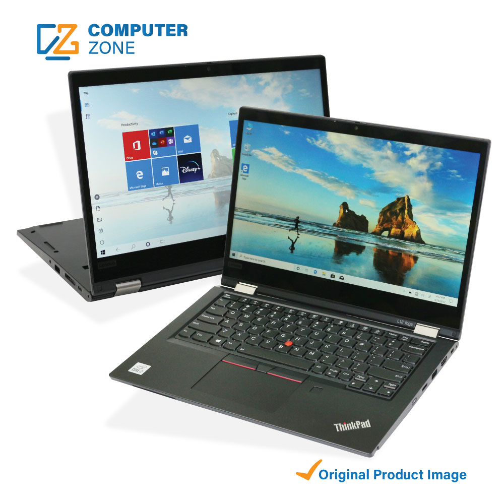 Lenovo ThinkPad L13 Yoga, 10th Gen Core i7, 16Gb DDR4 RAM, 512Gb SSD, 13.3“ FHD 2-in-1 Touchscreen Display