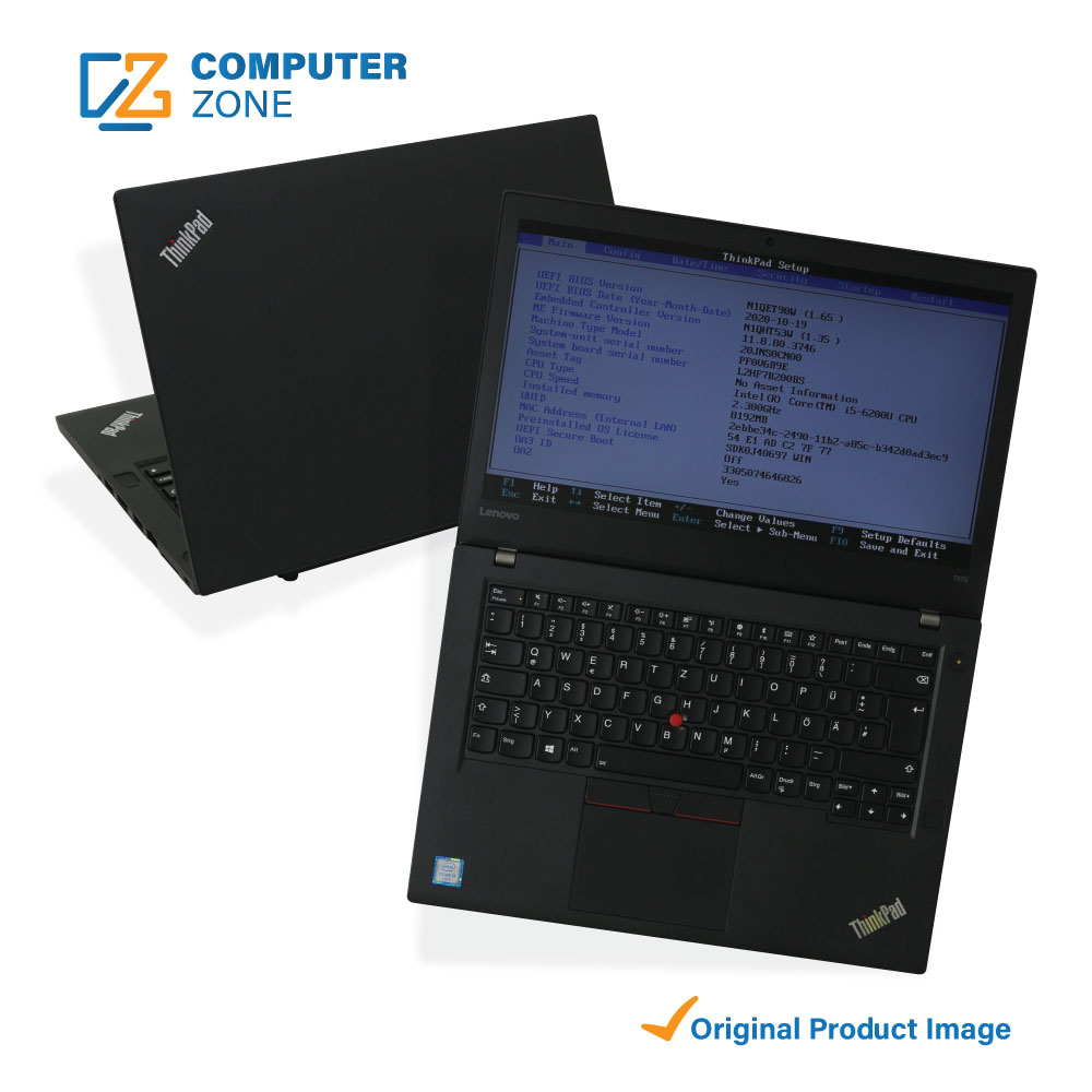 Lenovo ThinkPad T470, 7th Gen Core i5 Processor, 8GB RAM, 256GB SSD, 14” FHD Display