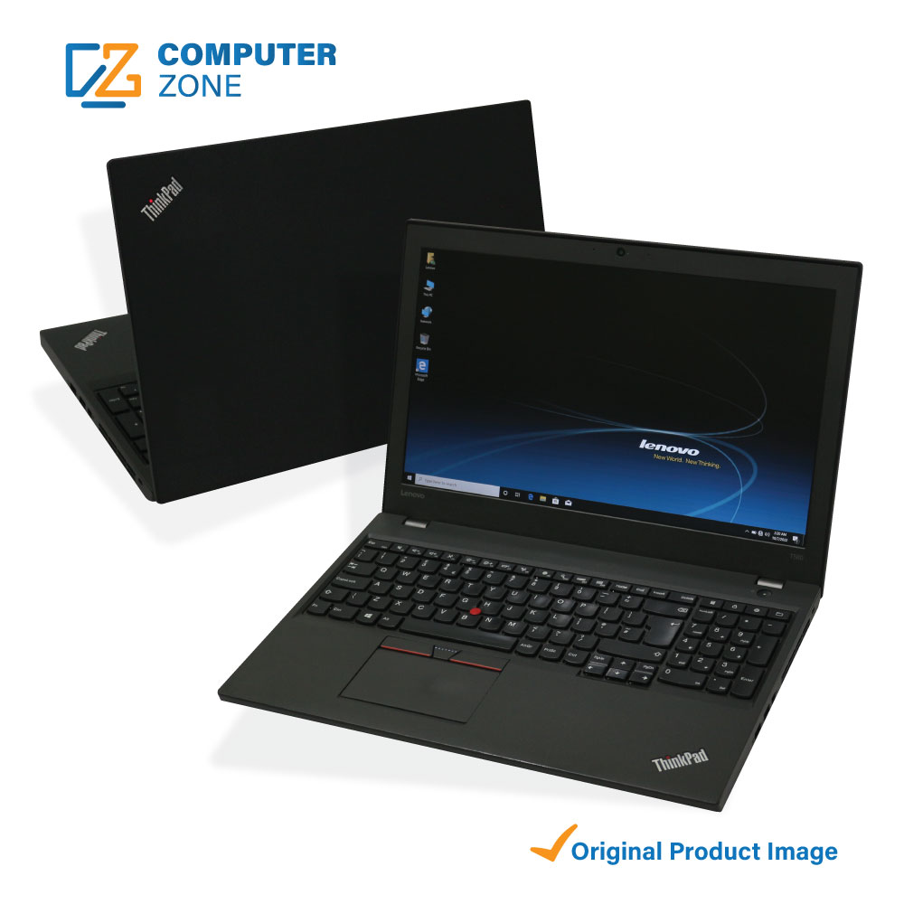 Lenovo Thinkpad T560, 6th Gen Core i5, 8GB DDR4 RAM, 256GB SSD, 15.6″ FHD Display