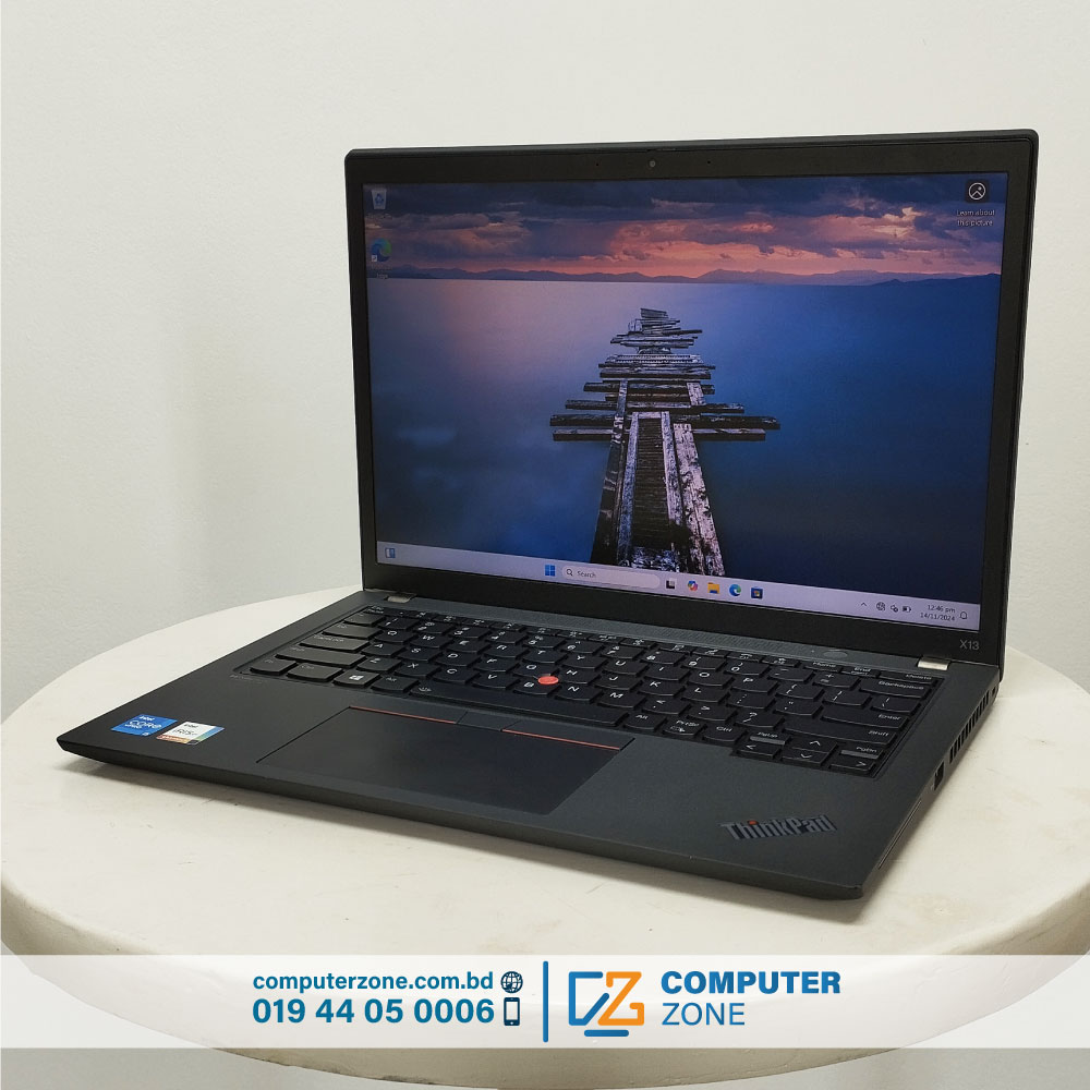 Lenovo ThinkPad X13 Gen 2, 11th Gen Core i5 Processor, 16GB RAM, 256GB SSD, 13.3 Inch WUXGA Display